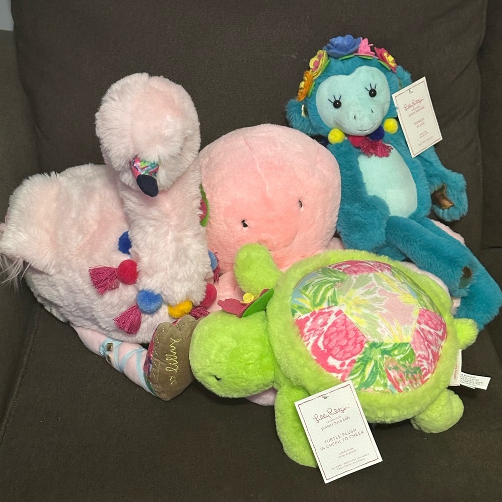 Lilly Pulitzer Pottery Barn Animal Collection